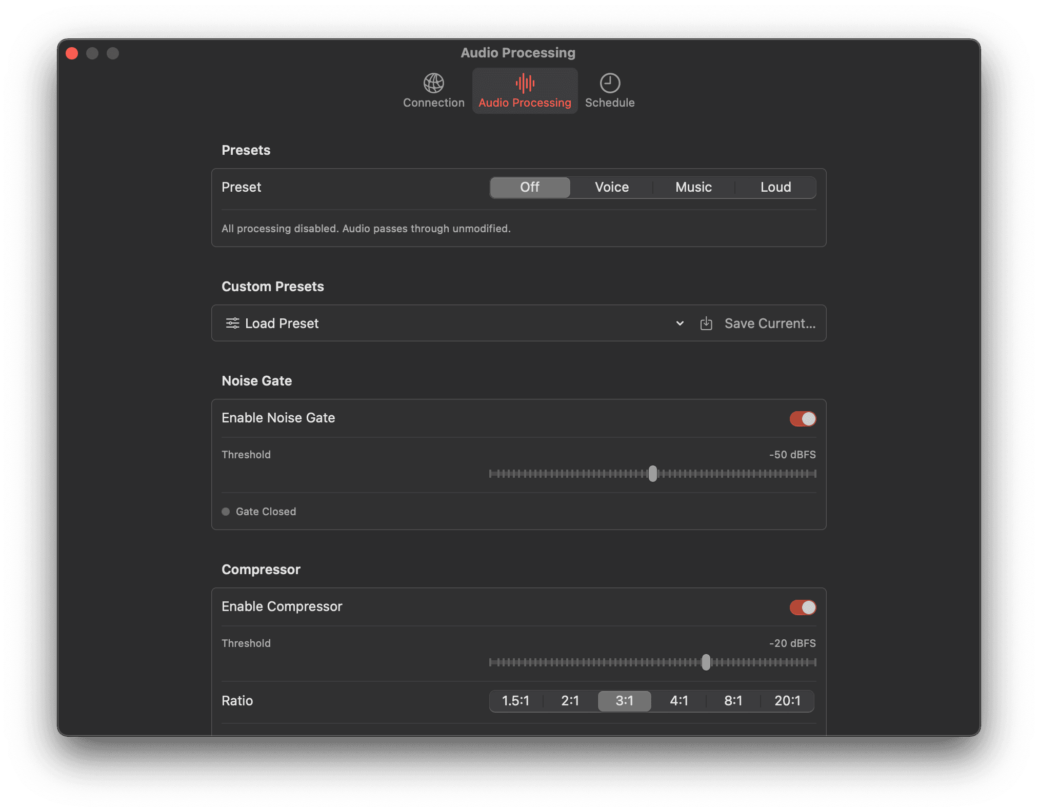 Audio Processing