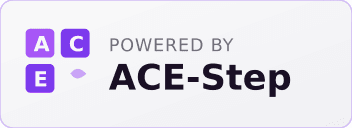 Powered by ACE-Step (dark variant)